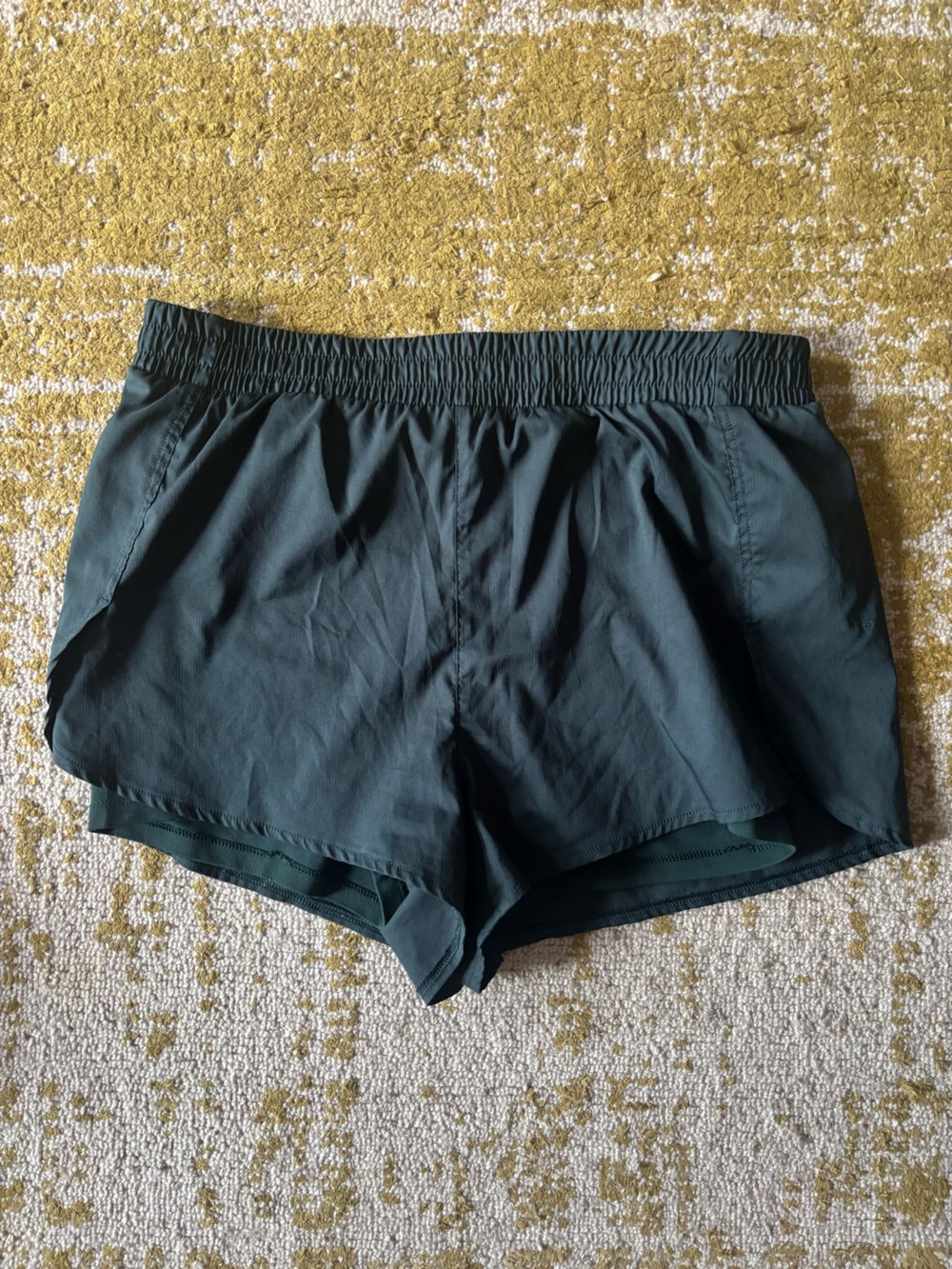 girlfriend collective Women's Athletic Shorts - Dark Green